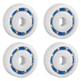 thumbnail image 1 of LEFU pour Nettoyeur de Piscine Polaris, Ensemble de Roulements de Roue de Remplacement, Lot de 4, Compatible avec pour 360 380 3900 Sport TR35P TR36P VTT Modèles 9-100-1108 91001108 Rotation Fluide, 1 of 4