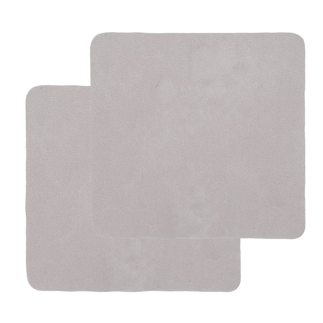Miangastore Lingettes pour Lentilles en Velours Bleu Ciel 2 Ensembles 5.89x5.89x0.04 Po