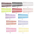 thumbnail image 4 of 1 Set False Nails Wear-resistant Fashionable Classic Trend Different Colors Exquisite Appearance Distinctive Fake Accessories SM17-2248 Pink, 4 of 4