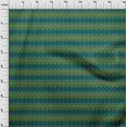 thumbnail image 3 of oneOone Cotton Silk Fabric Floral & Chevron Block Printed Craft Fabric BTY 42 Inch Wide, 3 of 4