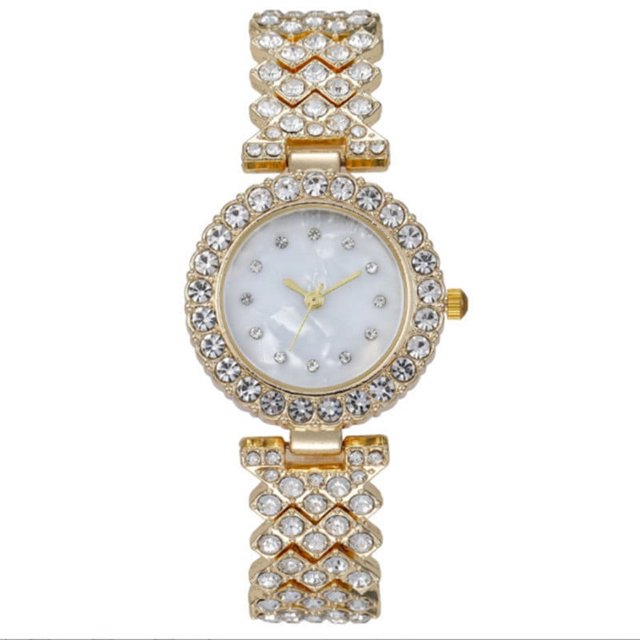 EGNMCR Ensemble de Montres de Luxe en Strass Support de Montre