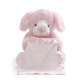 thumbnail image 1 of Peek-a-Boo Furry Friends Animated Peek-a-Boo Puppy Plush, Pink, 10", 1 of 3