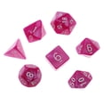 thumbnail image 2 of Milaget 7 Pcs dés Polyédraux Roses pour dungeons et dés Dragons Jeux de Fête, 2 of 5