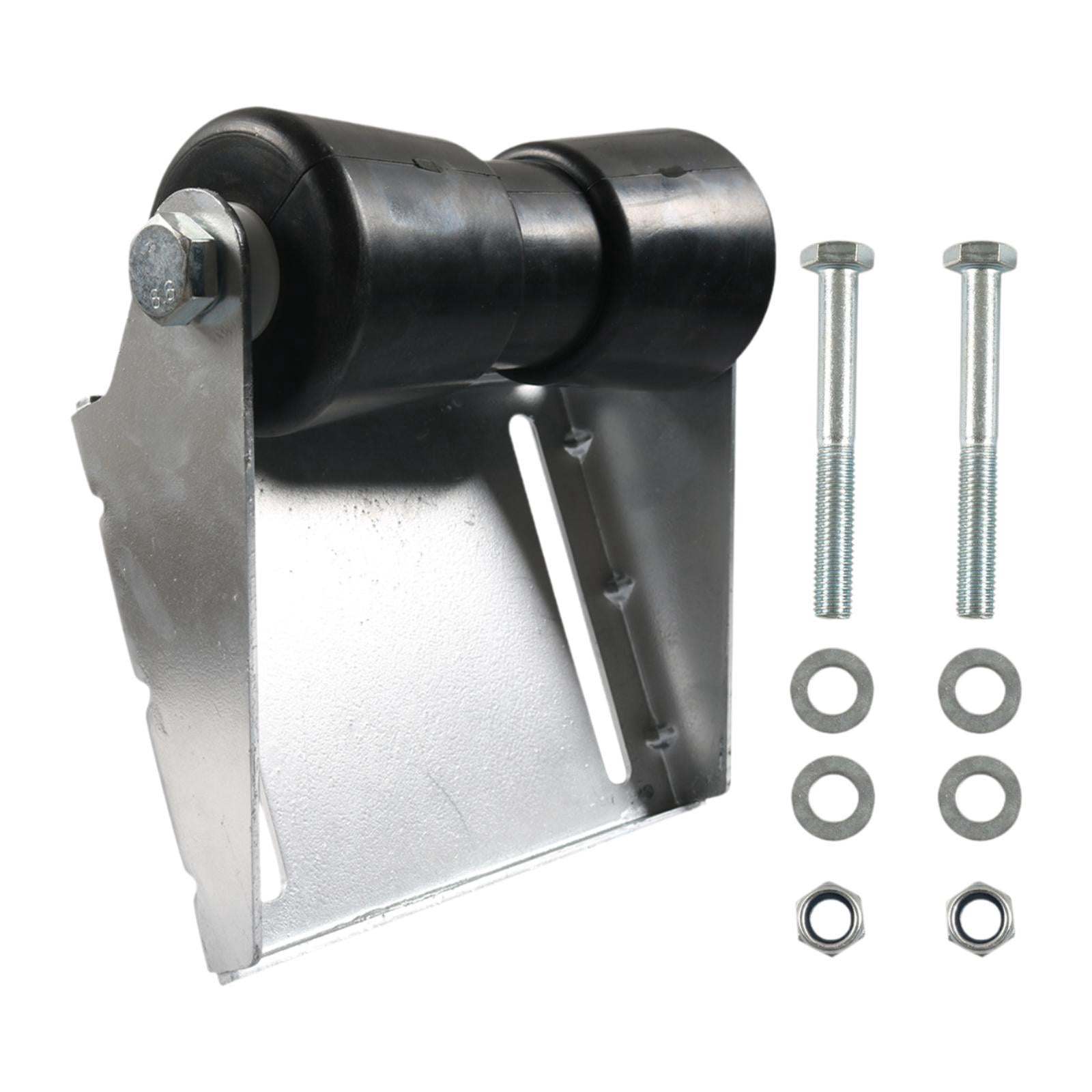 Almencla Boat Trailer Roller Replaces Repair Parts Premium Steel Rubber Adjustable 8"