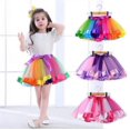 thumbnail image 2 of Matching Mother and Daughter Summer Rainbow Tutu Skirt Party Dress Outfits, 2 of 5