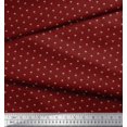 thumbnail image 3 of Soimoi Polyester Crepe Fabric Leaves & Floral Shirting Print Fabric by Yard 42 Inch Wide, 3 of 3