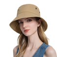 thumbnail image 1 of Women Sun Hat Wide Brim Protection Beach Hat Adjustable Bucket Hat Summer Hats, 1 of 4