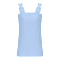 thumbnail image 4 of Birdeem Blouse Sans Manches Ample Confortable pour Femmes, Hauts Décontractés, 4 of 12