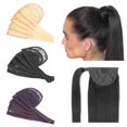 thumbnail image 4 of Milaget Hellery 5pcs Hair Net for Making tail Weaving Net Caps Hair Accessories black, 4 of 9
