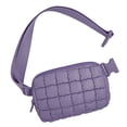 thumbnail image 2 of Limited Time Savings,Multi-Functional Mini Shoulder Bag, Versatile Crossbody Waist Bag for Everyday Use, | Canvas, Purple-961 $BS$3, 2 of 8