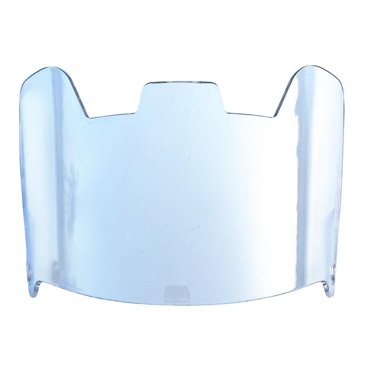 koolsoo Visière de Football Durable Masque de Casque de Football Masque Facial Visière pour Adultes Jeunes Transparent