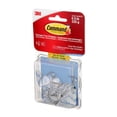 thumbnail image 4 of Command Small Wire Hooks, Clear, 9 Hooks, 12 Adhesive Strips, Value Pack, 4 of 7