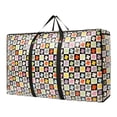 thumbnail image 1 of Pompotops Extra Large Reusable Storage Bags With Strong Handles & Zippers, Heavy Duty Washable Moving Bag, Waterproof Closet, Underbed Organizer For Bedding, Blanket Clearance, 1 of 8