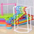thumbnail image 2 of Xingzhi Clothes Hanger Storage Rack Stand Holder Coat Stacker Plastic Laundry Room Closet Organizer, 2 of 5
