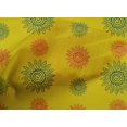 thumbnail image 4 of oneOone Organic Cotton Voile Fabric Spiral & Floral Block Decor Fabric Printed BTY 42 Inch Wide, 4 of 4