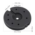 thumbnail image 4 of SHISUYAN Lampe de Table Accessoire de Lampe de Table Châssis de Lampe de Bureau Base de Lampe sur Pied, 4 of 8