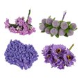 thumbnail image 2 of facefd Plastic Flower Heads Handmade DIY artificial Simulation Bouquet Stamen for Wedding Gift Decoration 6Pcs Type 13, 2 of 4
