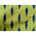 thumbnail image 4 of oneOone Coton Tissu Cambier Abstrait Tissu Imprimé Ikat 1 Yard 56 Inch Wide, 4 of 4