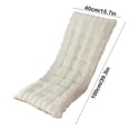 thumbnail image 3 of Plush Patio Chaise Lounger Cushion, Lounge Chair Recliners Chair Cushions,Rocking Chair Cushions,Rocking Chair Pads for Wooden Rocking Chair ,Cushion for Rocking Chair Premium Tufted Cushion ,16*70", 3 of 9