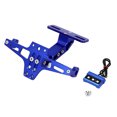 thumbnail image 2 of Motorcycle License Plate Holder, Motorcycle License Plate Holder Bracket, Adjustable Telescopic Aluminum Alloy with LED Light, 2 of 7