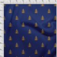 thumbnail image 2 of oneOone Silk Tabby Fabric Christmas Tree Ikat Print Fabric BTY 42 Inch Wide, 2 of 3