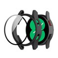 thumbnail image 1 of TopLLC For Galaxy Watch 4 Screen Protector Case 44mm Tempered Glass Protective Film And PC Watch Cover on Clearance, 1 of 6