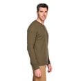thumbnail image 4 of George Men's Long-Sleeve Henley T-Shirt, 4 of 6