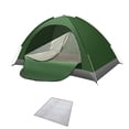 thumbnail image 1 of JMYHOAM Storage Bags Beach Tent Sun Shade Shelter For-3 Person With Protection Fiberglass RodsCarry Bag Stakes Guy Lines Included 2X1.2X1.1m Home Storage, 1 of 2