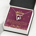 thumbnail image 4 of To Mom Mom Never Judged Forever Necklace w Message Card, 4 of 8