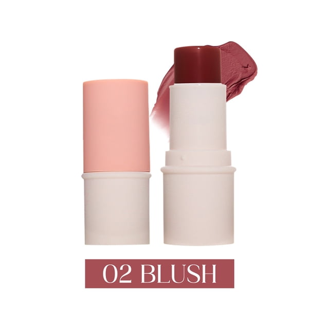 Up to 50% Off Personal Care and Beauty Clearance!Embellishment Cream Multifunctional Makeup Matte Blush Stick Solid Pearlescent Brightening Silkworm Rouge Lip And Cheek Cream, Gifts for Women