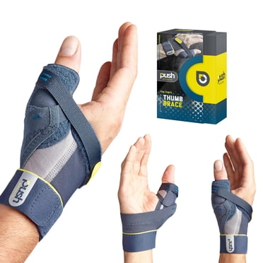 Push Sports Orthèse pour Pouce - Stabilise le Pouce du Skieur, Optimise la Fonction (Petit Droit)