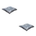 thumbnail image 1 of Wweixi Coussin pour Chaise Carrée - Doux et Confortable Large Gamme d'Utilisations Coussin de Chaise Carré Parallélogramme 2Set, 1 of 6