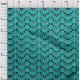 thumbnail image 2 of oneOone Cotton Silk Fabric Floral Block Print Fabric BTY 42 Inch Wide, 2 of 4