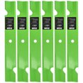 thumbnail image 1 of LawnRAZOR Notched Medium Lift Mower Blade for Exmark Lazer Z 103-6584 6 Pack 810-CBL2245D, 1 of 7