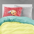 thumbnail image 2 of Carolines Treasures 8868PILLOWCASE Lady Bug Taie d'Oreiller Standard en Tissu Anti-Humidité Rouge, 2 of 2