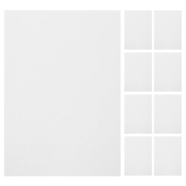 FOMIYES Papier Photo Portable Blanc A4 pour Impression Écriture et Applications Commerciales