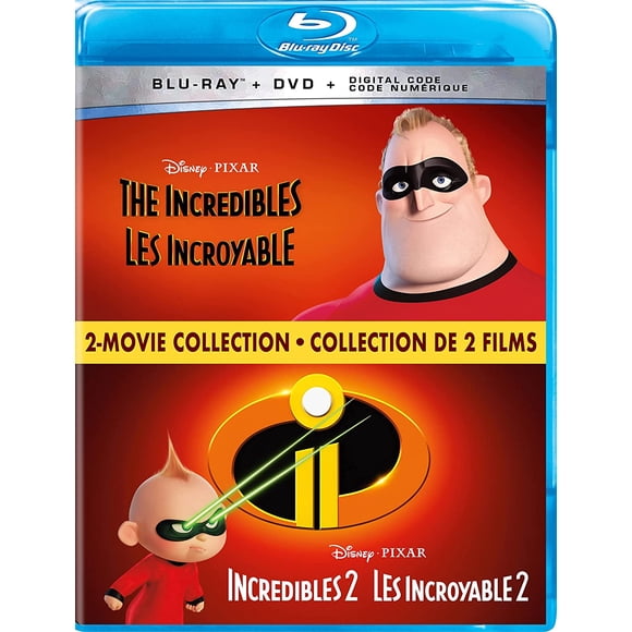 The Incredibles Collection de 2 Films [Blu-ray] (Bilingue)