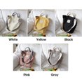 thumbnail image 2 of Canvas Tote Bag Simple Easy Matching Woman Satchel Luxury Handbags Large Capacity Student Shoulder Bag, 2 of 7