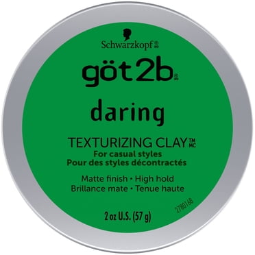 Got2b Daring, Texturizing Clay for Casual Styles, 57 g