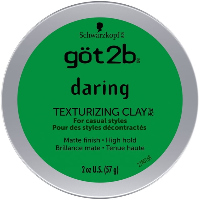 Got2b Daring, Texturizing Clay for Casual Styles, 57 g