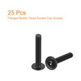 thumbnail image 3 of Unique Bargains Flanged Button Head Socket Cap Screws, 25 Pack M5x30mm 304 Stainless Steel Bolts, 3 of 5