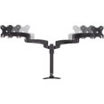 thumbnail image 2 of Articulating Dual Monitor Arm - Grommet / Desk Mount with Cable Management & Height Adjust, 2 of 9