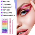 thumbnail image 3 of DIY Lash Extension Kit, Lash Cluster 120 Pcs with 72h Strong Hold Lash Bond and Seal + Cluster Eyelashes Applicator Tool Eyelash Extensions Kit for Self Applicator at Home, 3 of 10
