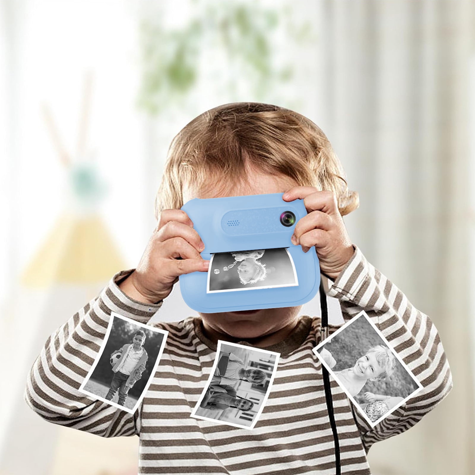 Kids Instant Print Camera with HD Shooting, 16x Zoom, Video Recording ...