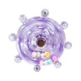 thumbnail image 3 of lionlar Bird Cage Toy Parrot Rotary Wheel Rattle for Cockatiels Parrotlets Lovebirds, 3 of 9