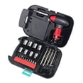 thumbnail image 4 of Household Tool Kit 24 Piece with LED Flashlight and Mini Screwdriver Set for Home and DIY, 4 of 6