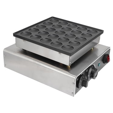 Electric Waffle Maker 25 Holes Quick Heating Kitchen Appliance for Muffins Pancakes Stainless Steel