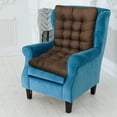 thumbnail image 4 of All-Weather Chair Cushion with Integrated Fixed Strap for Patio Furniture and Indoor Seating, 4 of 4
