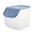 thumbnail image 2 of TASTAN Rice Container, 20L Airtight Food Storage Bin - Stackable Grain/Krice Container with Locking Lid, Bpa-Free Plastic Kitchen Organizer Food Storage Container, Blue, 2 of 3