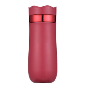 Portable French Press Travel Mug, 320ml / 11oz Stainless Steel Double Wall Insulated Coffee Maker for Ground Coffee and Tea Leaves On The Go Use No Leak Hot / Cold Brew Coffee